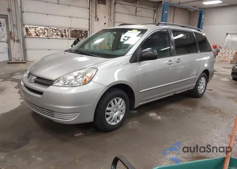 2005 Toyota Sienna Le from USA, damaged, VIN 5TDZA23C05S277631